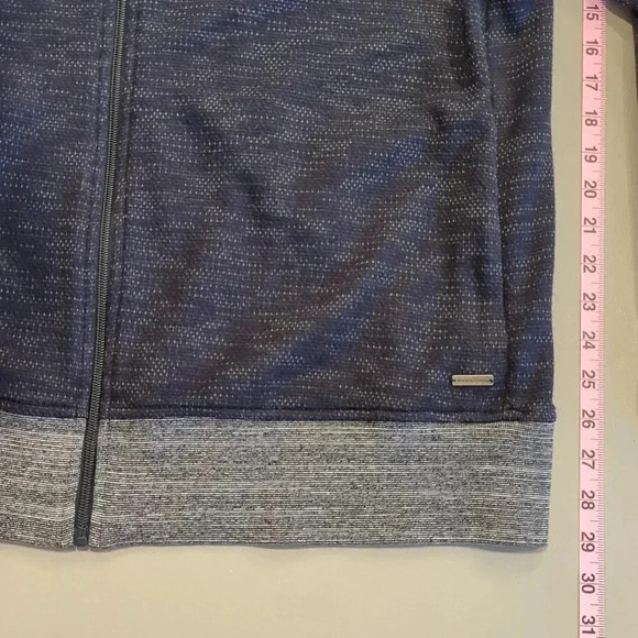 Rodd & Gunn Cardigan‎ Sweater Full Zip Italian Yarn size 2XL Blue & Gray - Picture 14 of 16